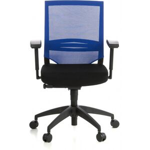 hjh OFFICE PORTO BASE - Sedia da ufficio professionale Nero / Blu