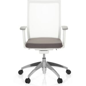 hjh OFFICE ASPEN WHITE - Sedia da ufficio professionale Grigio / Bianco