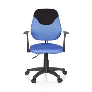 hjh OFFICE KIDDY STYLE - Sedia girevole per bambini Blu / nero