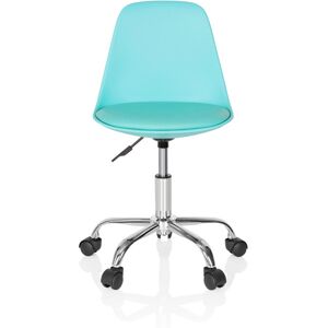 hjh OFFICE FANCY II - Sedia girevole per bambini turchese