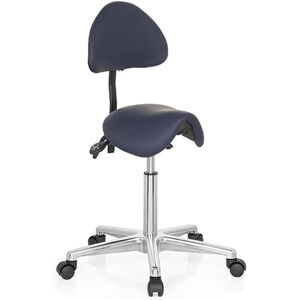 hjh OFFICE TOP WORK 20 - Sgabello a sella Blu