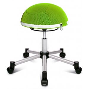 Topstar HALF BALL - Sgabello girevole Argento/Verde