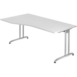 hjh OFFICE PRO BELA 18 S   Scrivania - Bianco 180x100