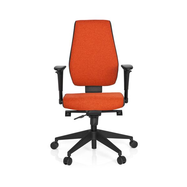 hjh office pro-tec 500 - sedia da ufficio professionale rosso
