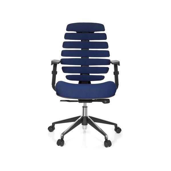 hjh office ergo line ii - sedia da ufficio professionale blu