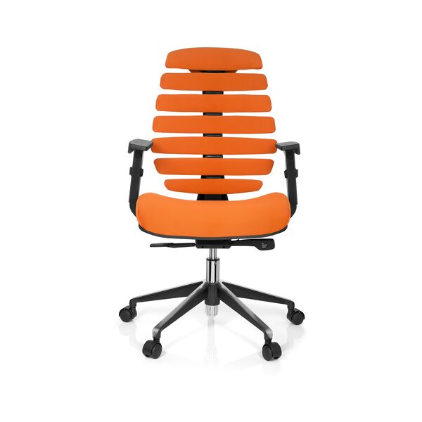 hjh office ergo line ii - sedia da ufficio professionale arancio