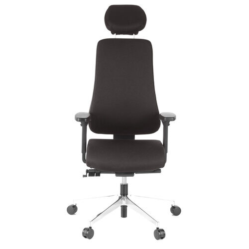 hjh OFFICE PRO-TEC 400 - Sedia da ufficio professionale Nero