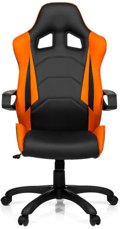 hjh OFFICE GAME PRO I - Sedia da gaming Nero / Arancione