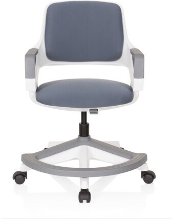 hjh OFFICE KID FLEX - Sedia girevole per bambini Grigio