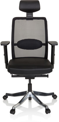 hjh OFFICE SENATOR PRO - Poltrona di lusso  Nero