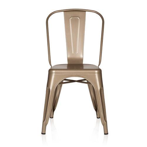 hjh OFFICE VANTAGGIO COMFORT - Sedia bistro Champagne metallizzato