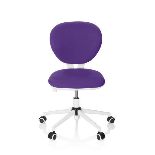 hjh OFFICE KID VIVO - Sedia girevole per bambini Viola