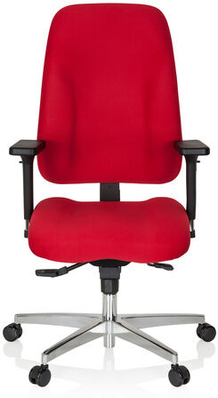 hjh OFFICE ZENIT COMFORT - Sedia da ufficio professionale Rosso