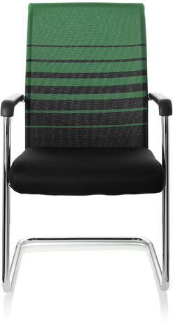 hjh OFFICE FALCONE V - Sedia a sbalzo Nero / Verde