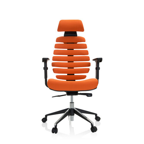 hjh OFFICE ERGO LINE II PRO   Tessuto - Sedia da ufficio professionale Arancio