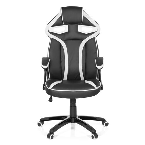 hjh OFFICE GUARDIAN - Sedia da gaming Nero / bianco