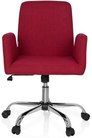 hjh OFFICE FLOW - Sedia Home Office Rosso