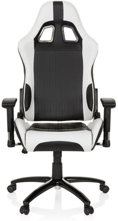 hjh OFFICE MONACO II - Sedia da gaming Nero / Bianco