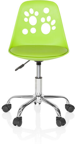 hjh OFFICE FANCY I - Sedia girevole per bambini Verde