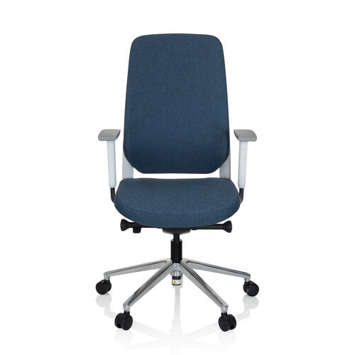 hjh OFFICE CHIARO T4 WHITE - Sedia da ufficio professionale Blu