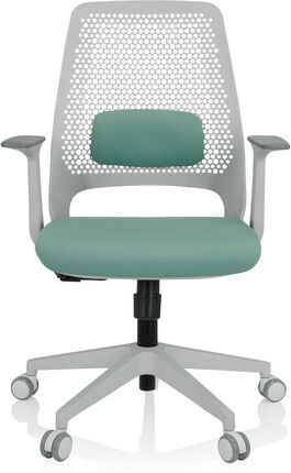 hjh OFFICE PARFERIO W - Sedia Home Office Menta