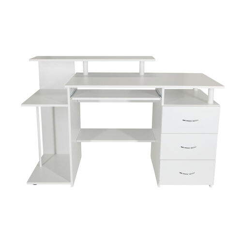 hjh OFFICE WORKSPACE H IV   137x60 - Scrivania  Bianco