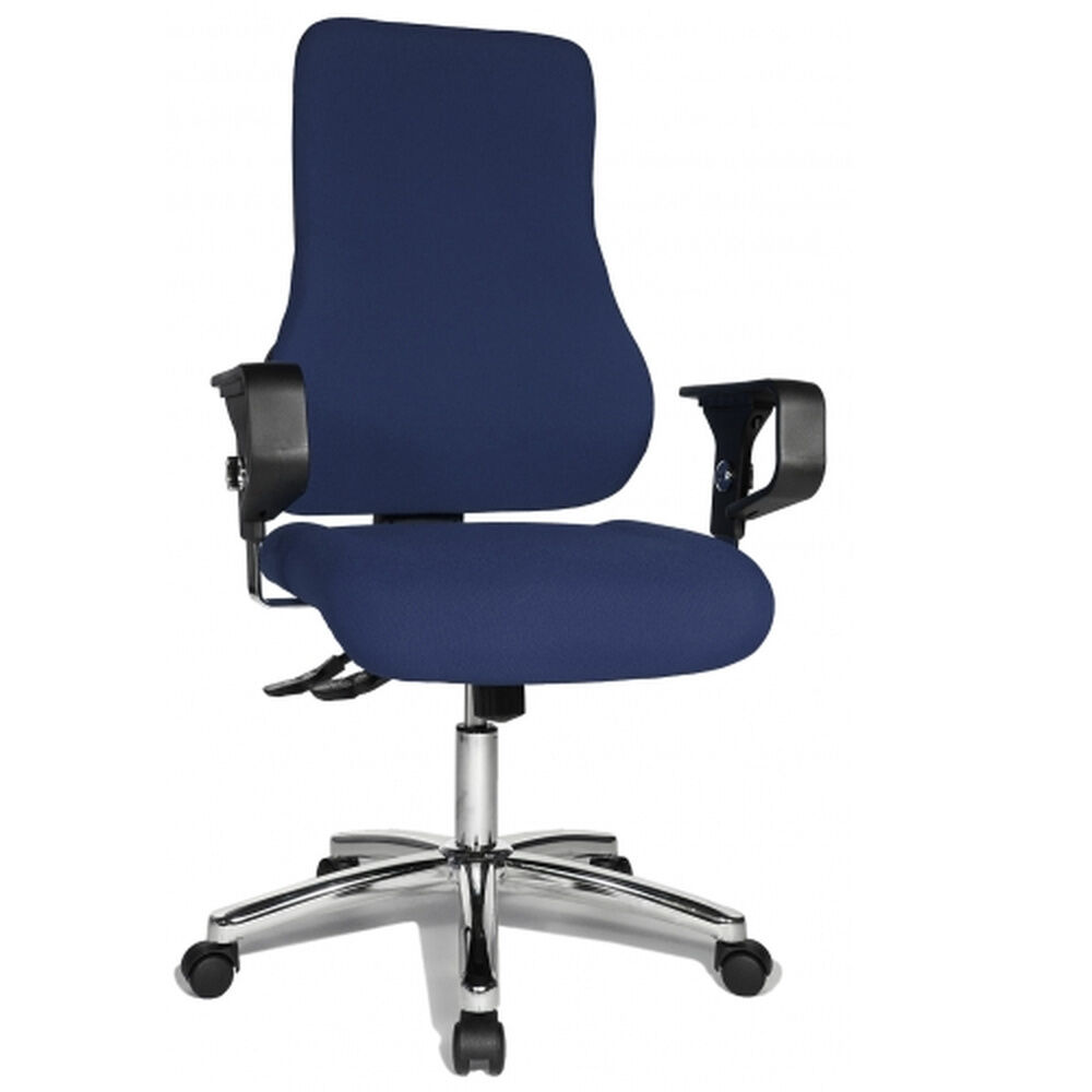 Topstar MELBOURNE AL X3 - Sedia da ufficio professionale Blu tessuto