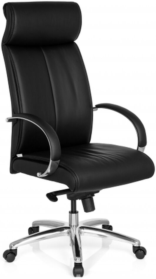 hjh OFFICE SANTANA similpelle - Poltrona professionale  Nero