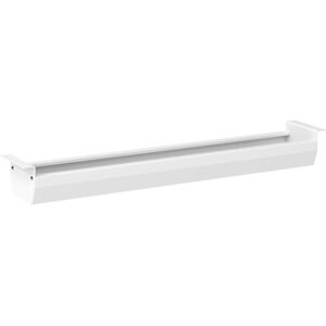 hjh OFFICE PRO KC12 W   Canalina copricavi orizzontale   Bianco - Accessori Bianco 120 cm