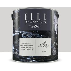 ELLE DECORATION Pittura per interni super lavabile,  by Crown beige soft alabaster 104 opaco, 2.5 L