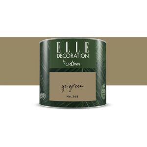 ELLE DECORATION Pittura per interni super lavabile,  by Crown verde go green 368 opaco, 0.125 L