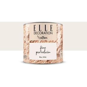 ELLE DECORATION Pittura per interni super lavabile,  by Crown beige fine porcelain 506 opaco, 0.125 L