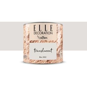 ELLE DECORATION Pittura per interni super lavabile,  by Crown beige translucent 502 opaco, 0.125 L