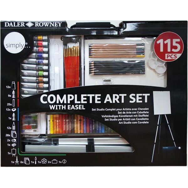 maimeri kit di utensili  complete art per belle arti e hobbistica