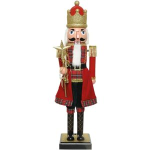 Leroy Merlin Figurina schiaccianoci multicolore che canta in polipropilene L 32 x P 32 x H 160 cm