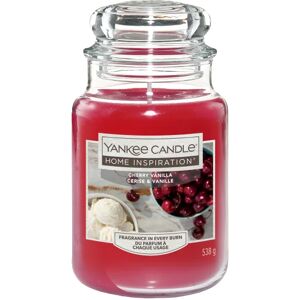 Yankee Candle Candela  essenza cherry vanilla  Ø 9.9 cm H 16.8 cm