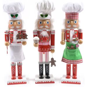 leroy merlin figurina schiaccianoci multicolore h 36 cm