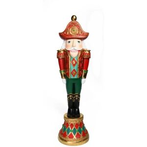 leroy merlin figurina schiaccianoci multicolore h 63 cm