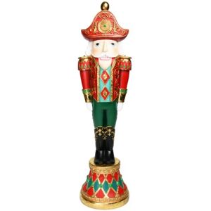 leroy merlin figurina schiaccianoci multicolore h 37 cm