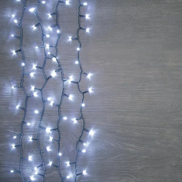 leroy merlin catena luminosa 180 lampadine led bianco freddo 7.2 m