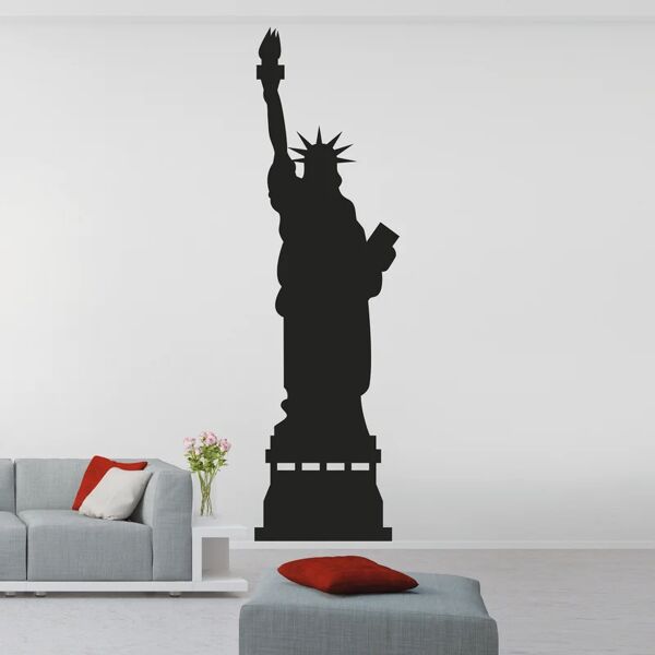 leroy merlin sticker liberty statue 100x280 cm multicolore