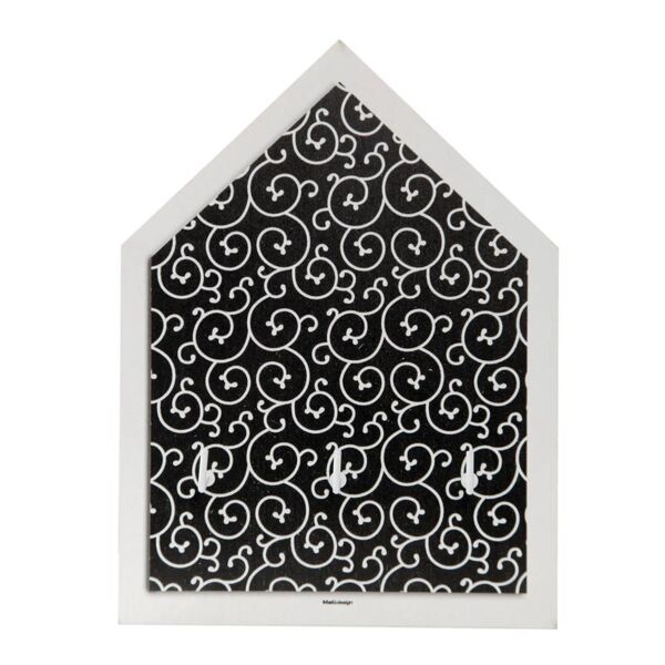 leroy merlin bacheca portachiavi arabesque nero 4 ganci multicolore 150 x 30 mm x 20 cm