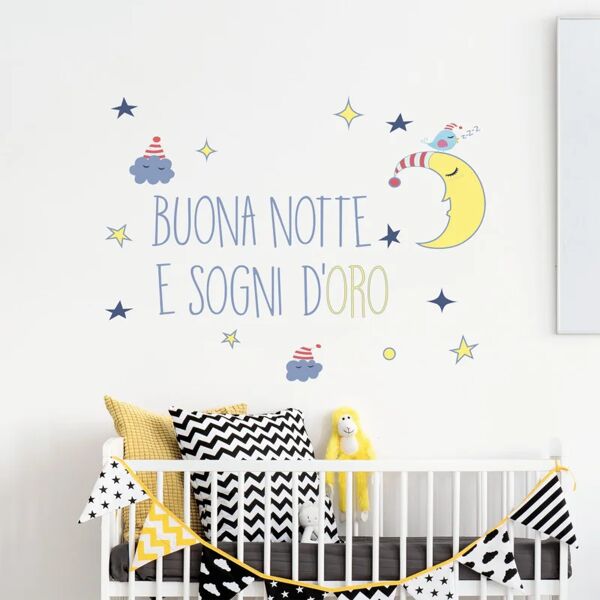 leroy merlin sticker sogni d'oro 31x31 cm multicolore, confezione da 2 fogli