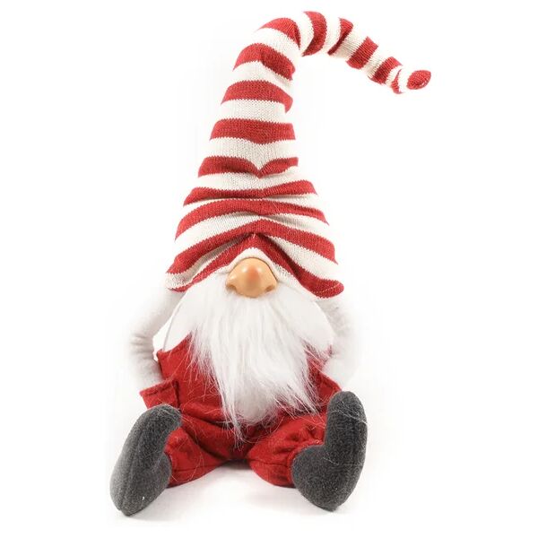 leroy merlin figura natalizia bianco e rosso babbo natale h 45 cm