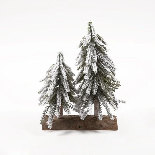 leroy merlin figura natalizia multicolore albero di natale in legno h 26 cm