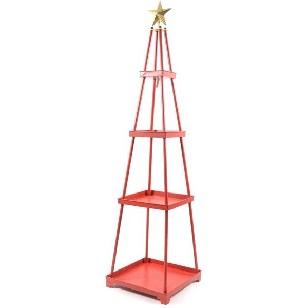 leroy merlin mobile espositore albero di natale h 135 cm