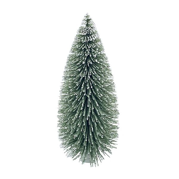 leroy merlin figura natalizia verde albero di natale in pvc l 12 x p 12 x h 30 cm