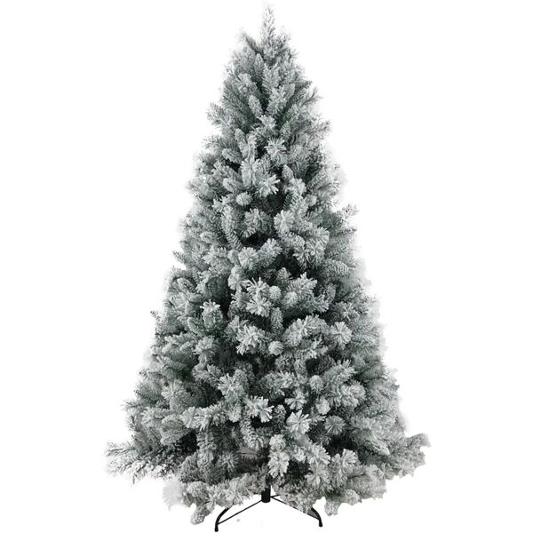 leroy merlin albero di natale artificiale elsa verde h 150 cm x Ø 91 cm