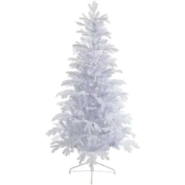 kaemingk albero di natale artificiale orlando bianco bianco h 210 cm