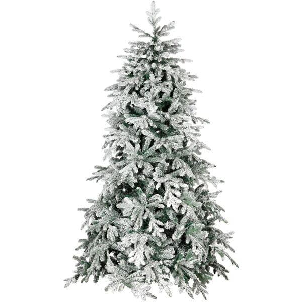 leroy merlin albero di natale artificiale glaeneagles verde h 210 cm x Ø 135 cm